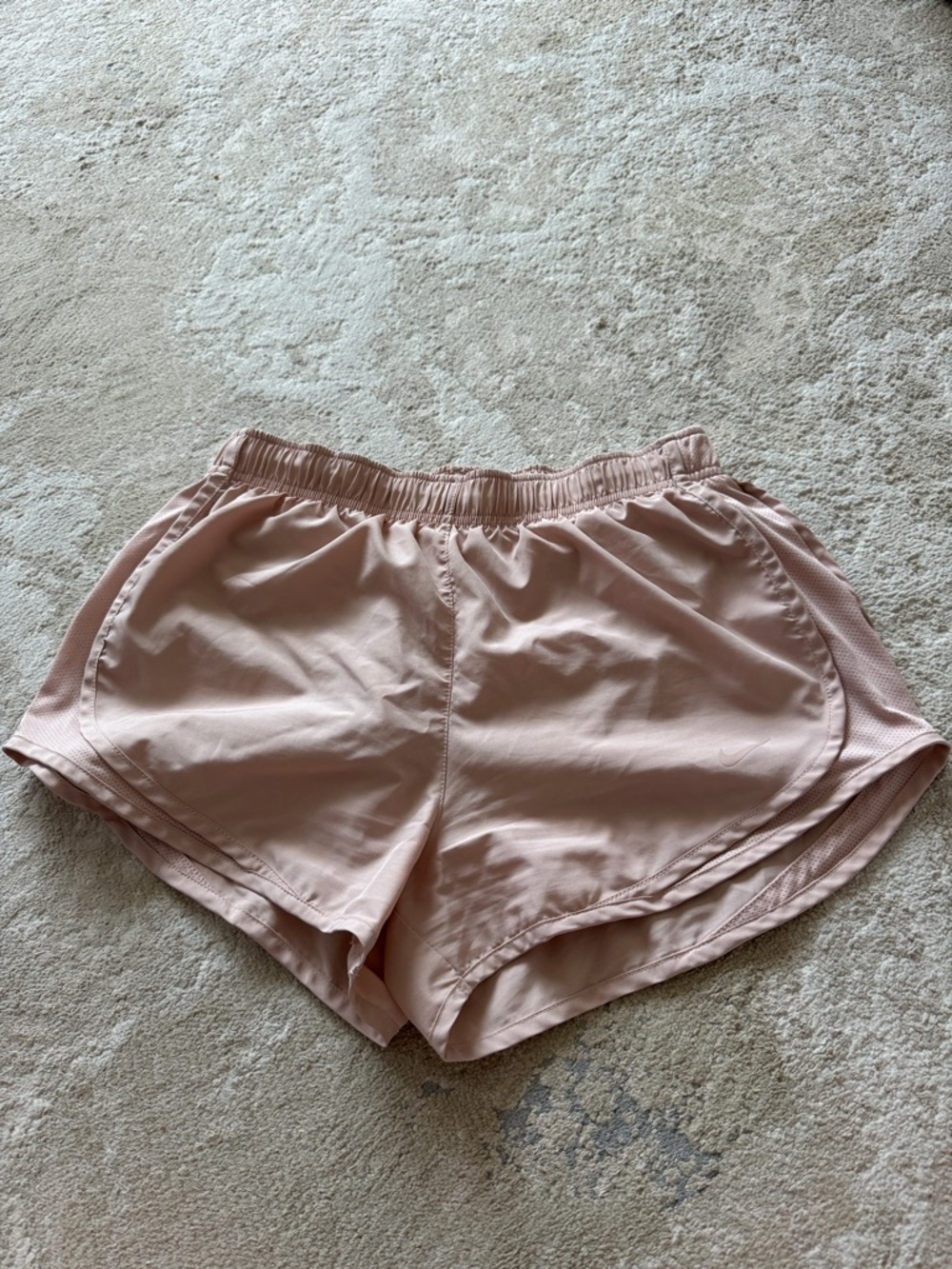 Nike Women's Light Pink Athletic Running Shorts